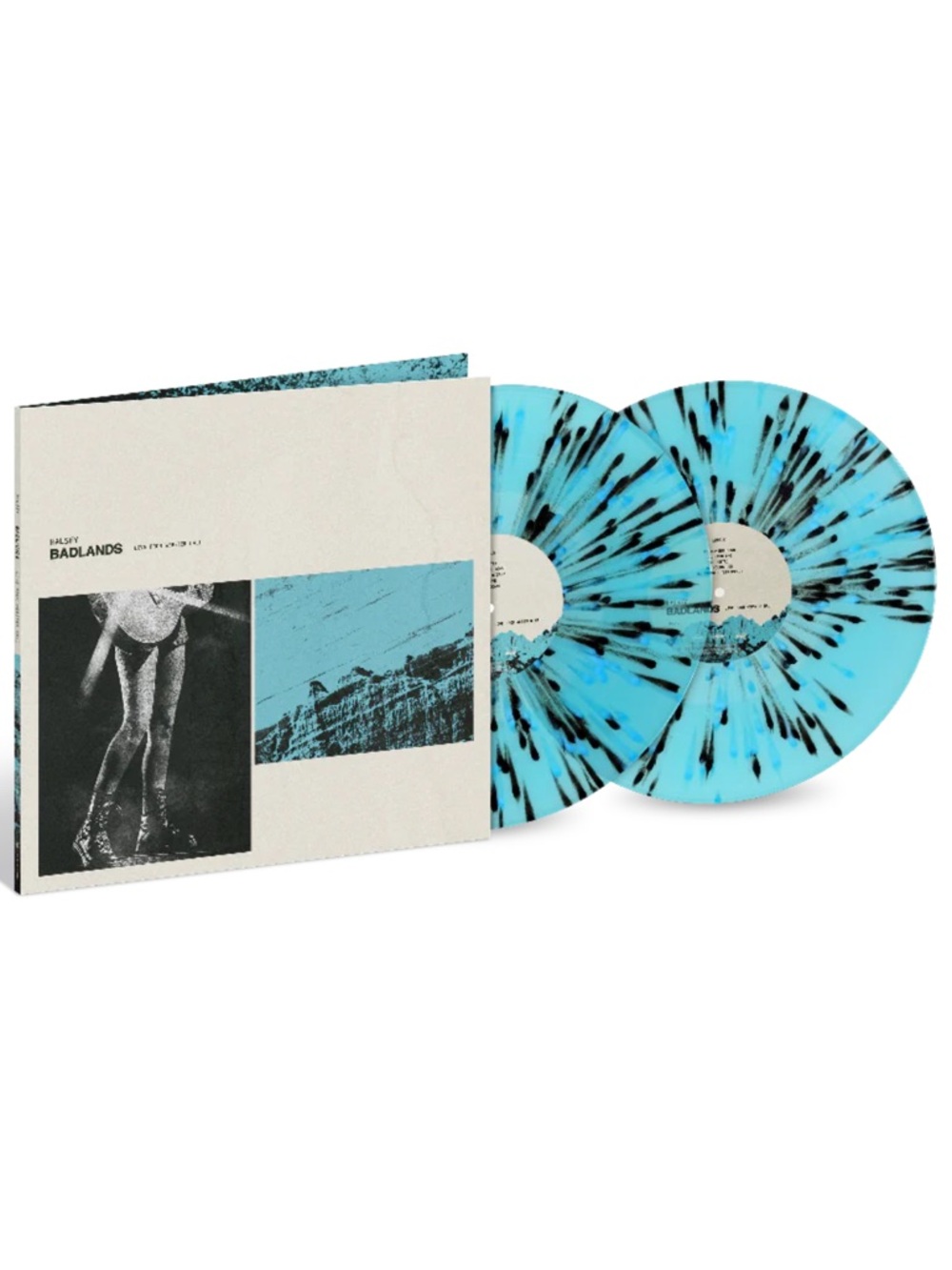 NEW Halsey Badlands Live From Webster Hall - Gasoline Blue Splatter 2LP Vinyl